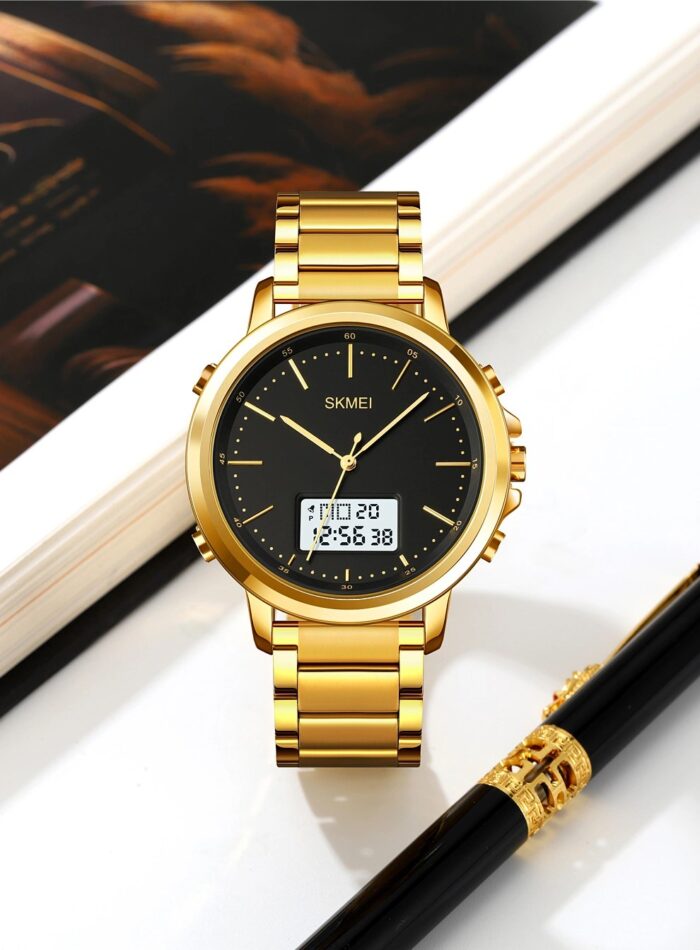 SKMEI 1652 Multi-Function Dual Time Watch - Image 3