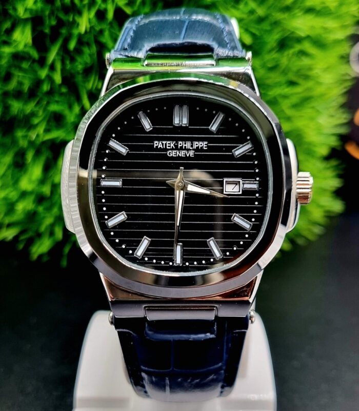 PATEK PHILLIPE-Inspired Nautilus Leather Edition - Image 3