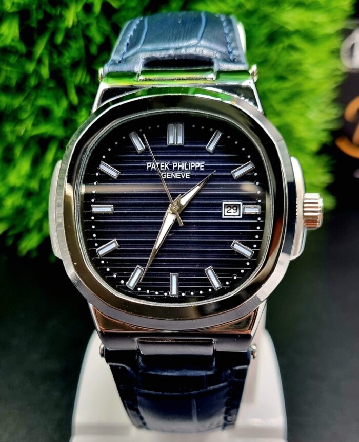 PATEK PHILLIPE-Inspired Nautilus Leather Edition - Image 2
