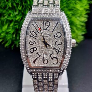 FRANK MULLER-Inspired Iced Out Watch