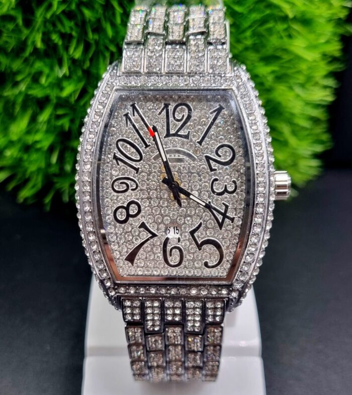 FRANK MULLER-Inspired Iced Out Watch