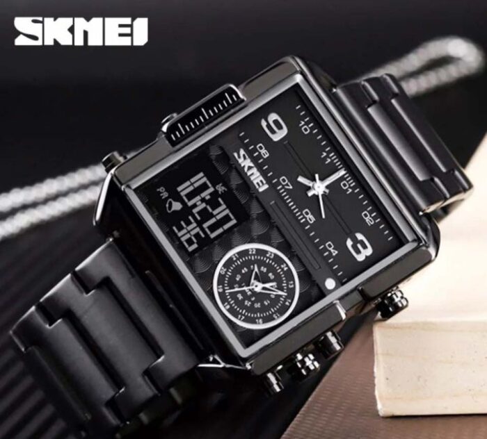 SKMEI 1584 Multi-Function Triple Time Watch