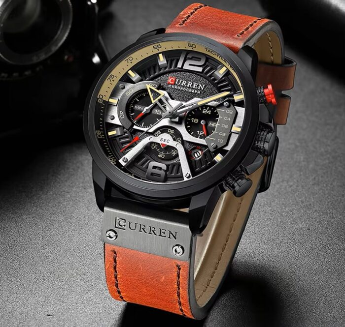 CURREN 8329 Chronograph Sports Watch - Image 4
