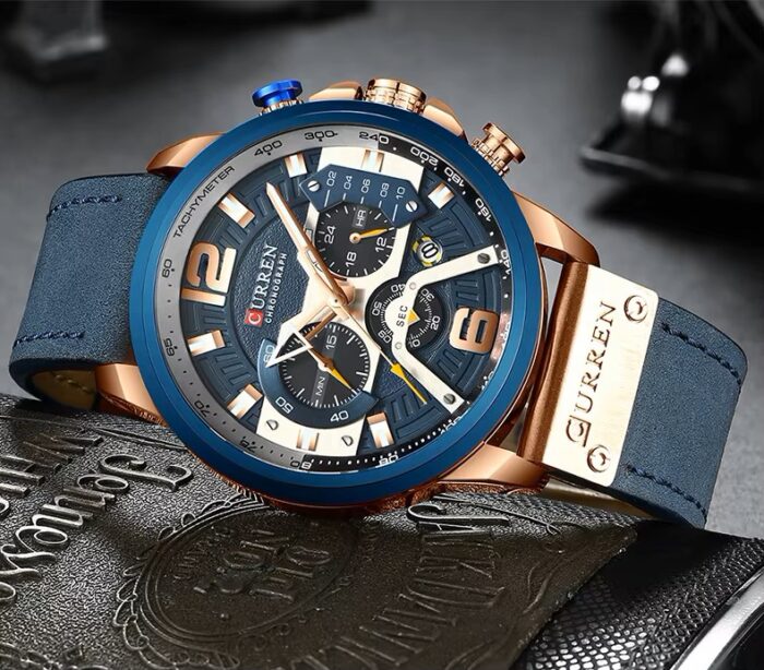 CURREN 8329 Chronograph Sports Watch - Image 8