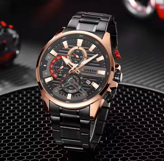 CURREN 8415 Multi-Function Quartz Watch