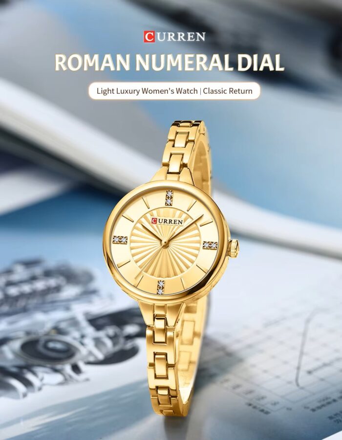 CURREN 9097 Women’s Luxury Watch - Image 12