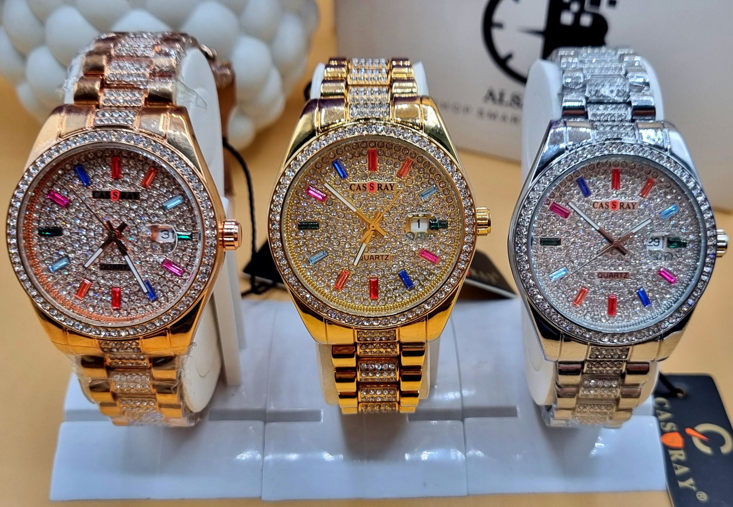 CASSRAY Iced Out Luxury Watch - Image 2