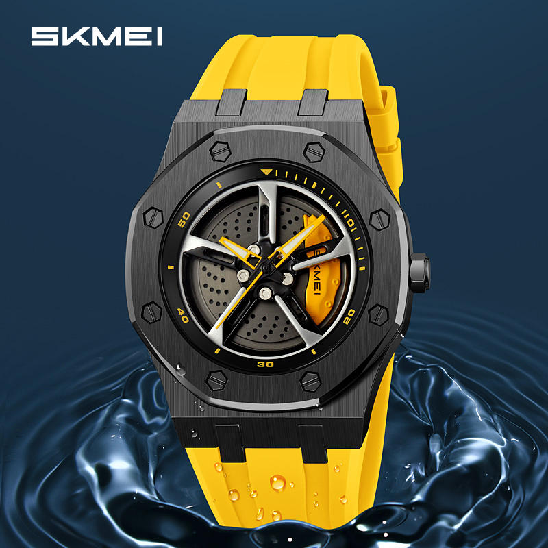 SKMEI 2359 Turbo Rotating Wheel Watch - Image 2