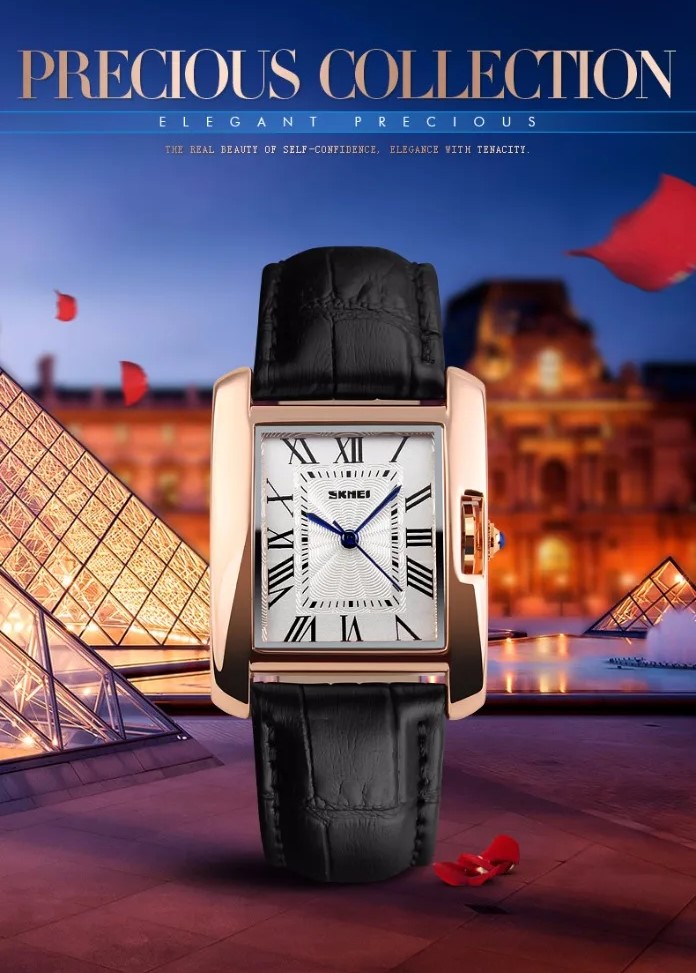 SKMEI 1085 Ladies Retro Leather Watch - Image 2