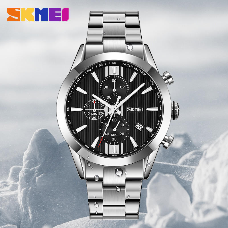 SKMEI 9302 Ferrari Racing Edition Chronograph - Image 5