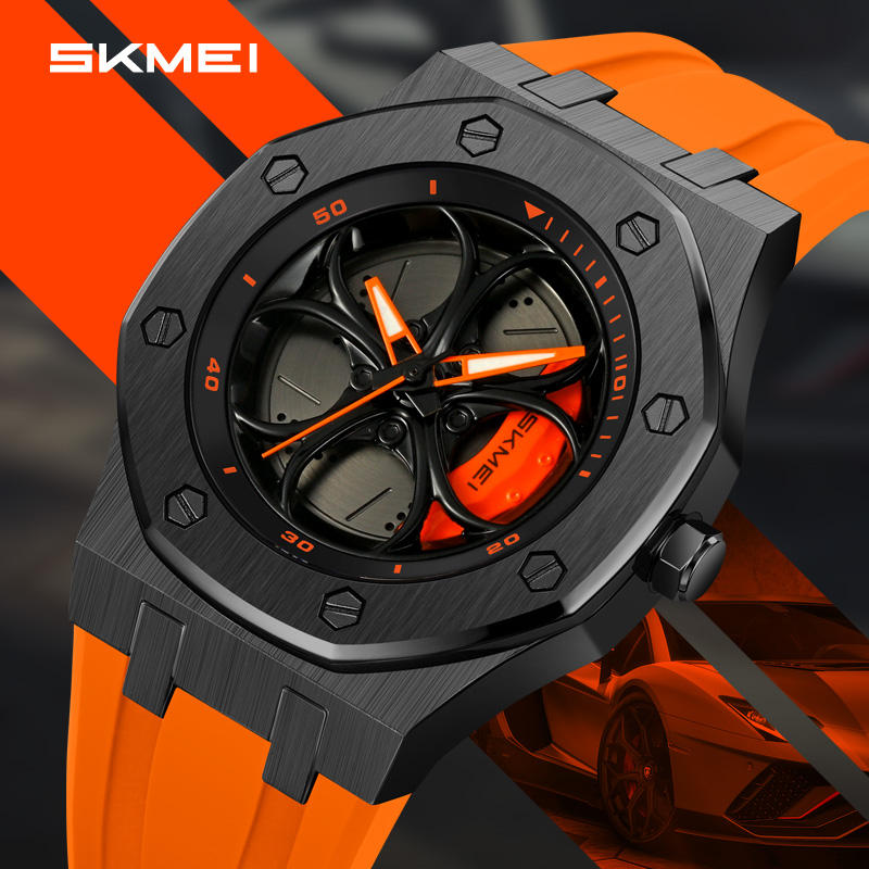 SKMEI 2359 Turbo Rotating Wheel Watch - Image 3