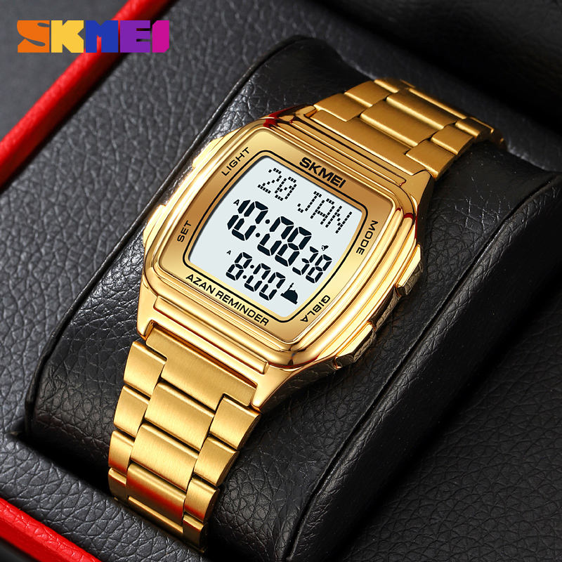 SKMEI 2240 Al-Fajr Qibla Digital Watch