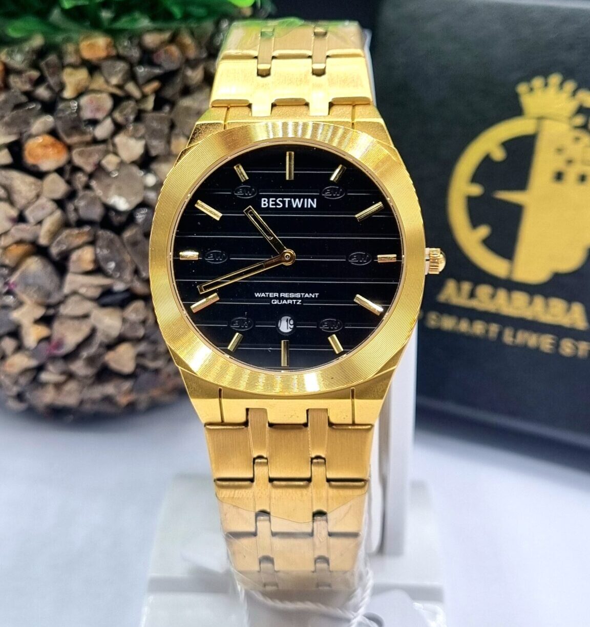 BESTWIN Date Slim Biscuit Watch - Image 2