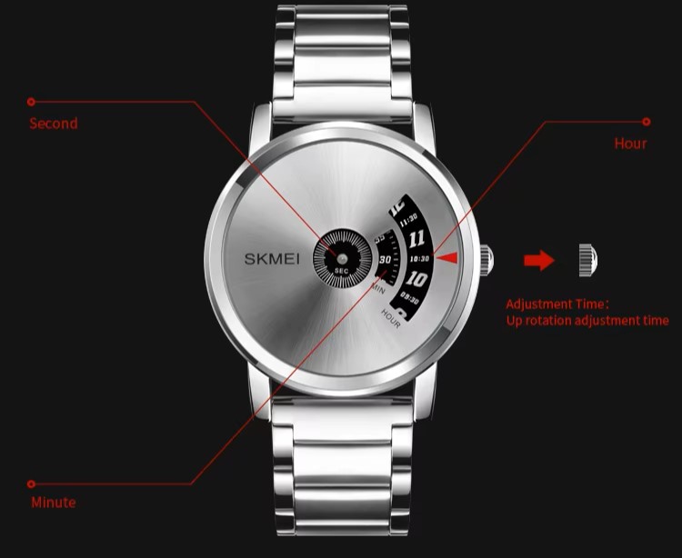 SKMEI 1260 Business Style Watch - Image 11