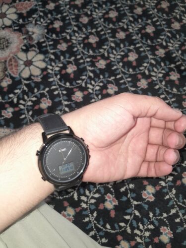 SKMEI 1652 Analog Digital Watch | Sleek Design | Leather Strap photo review