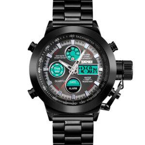 SKMEI 1515 Dual Time Analog Digital Watch